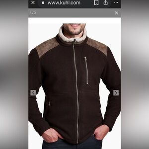 Kuhl Men's ALPENWURX™ Full Zip fleece gray